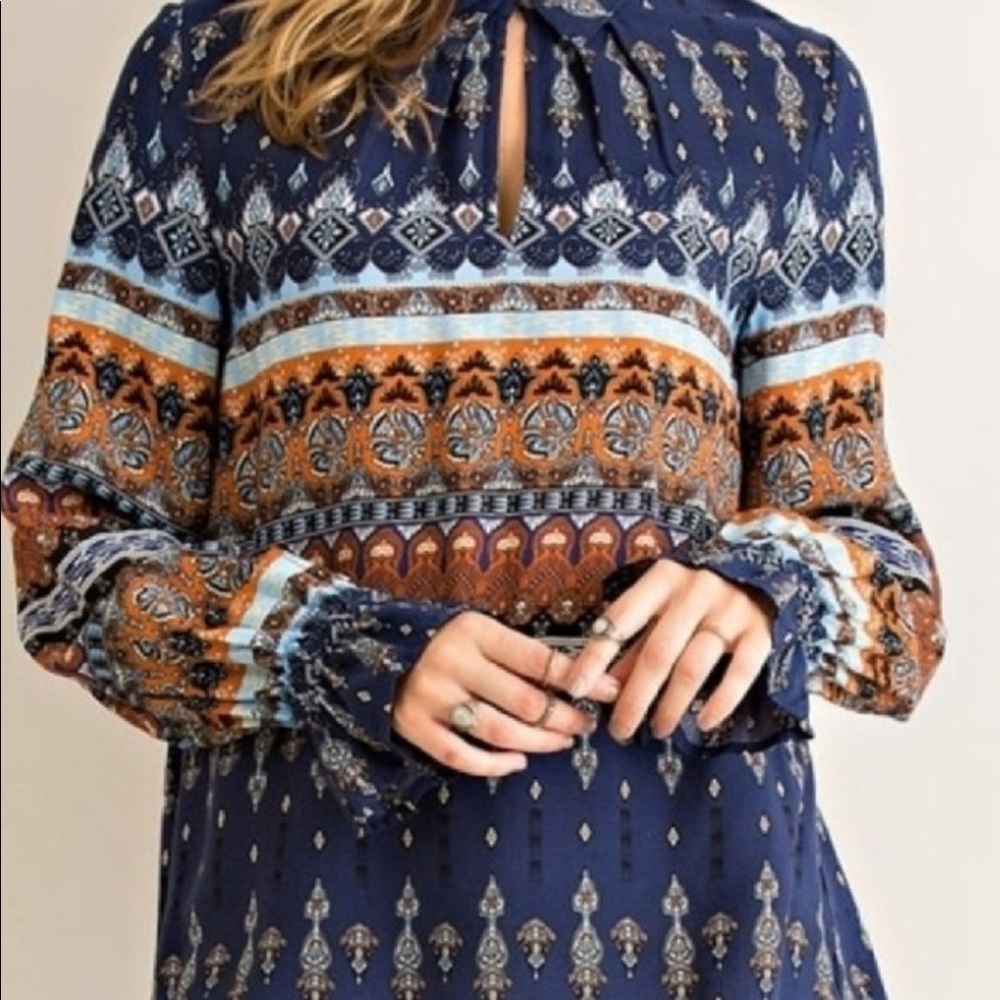 Last one Printed boho blouse - Picture 2 of 6